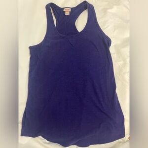 Mossimo Supply Co. Deep Navy Racerback Tank